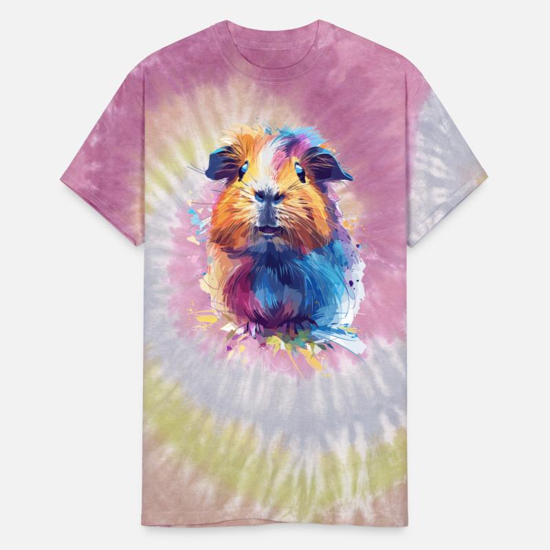 Colorful Hipster Guinea Pig for a Guinea Pig
