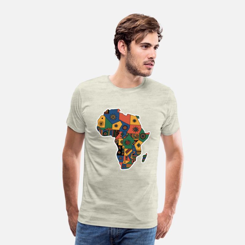 Colorful Map Of Africa