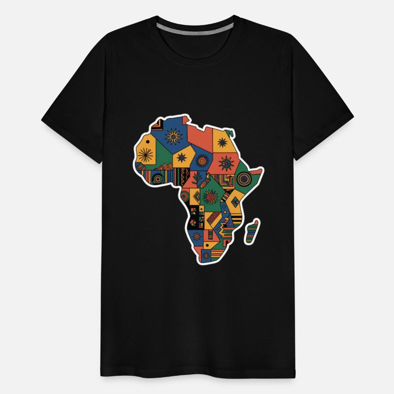 Colorful Map Of Africa