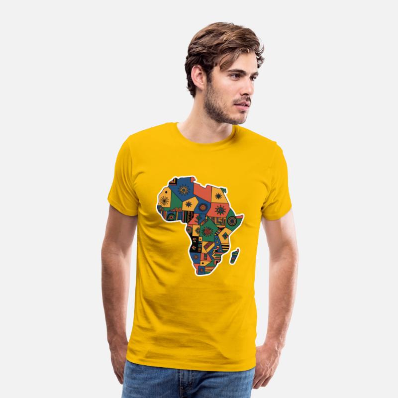 Colorful Map Of Africa