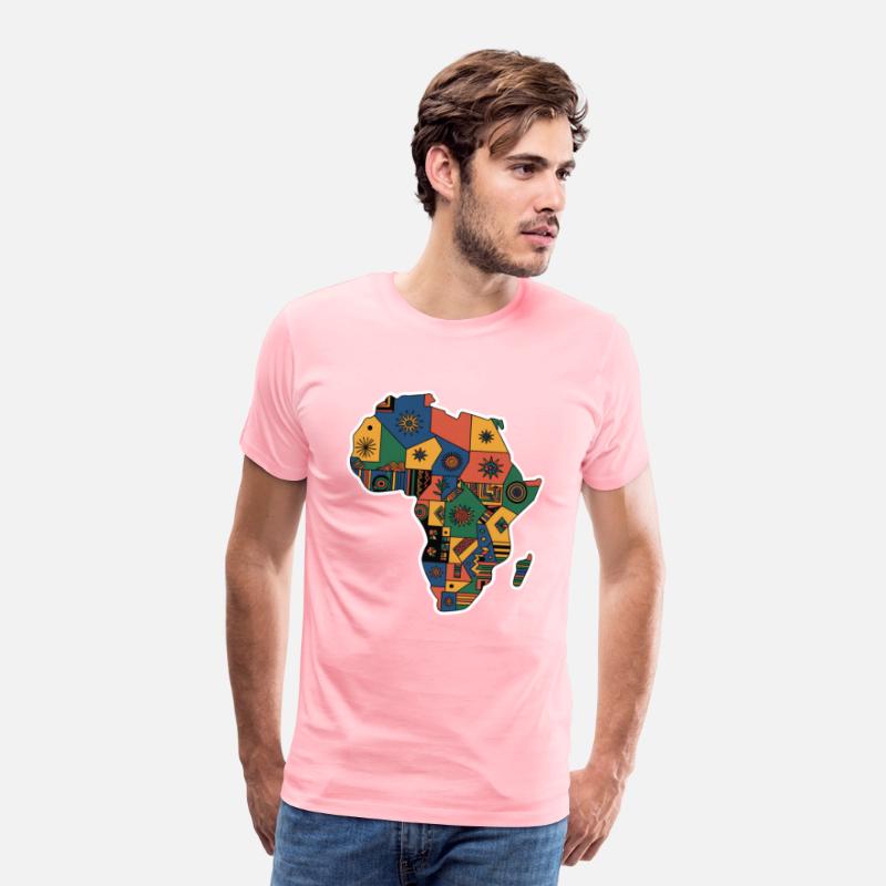 Colorful Map Of Africa