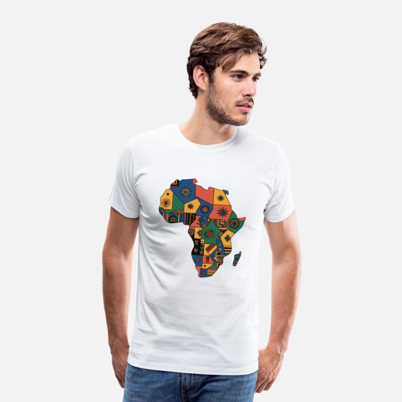 Colorful Map Of Africa