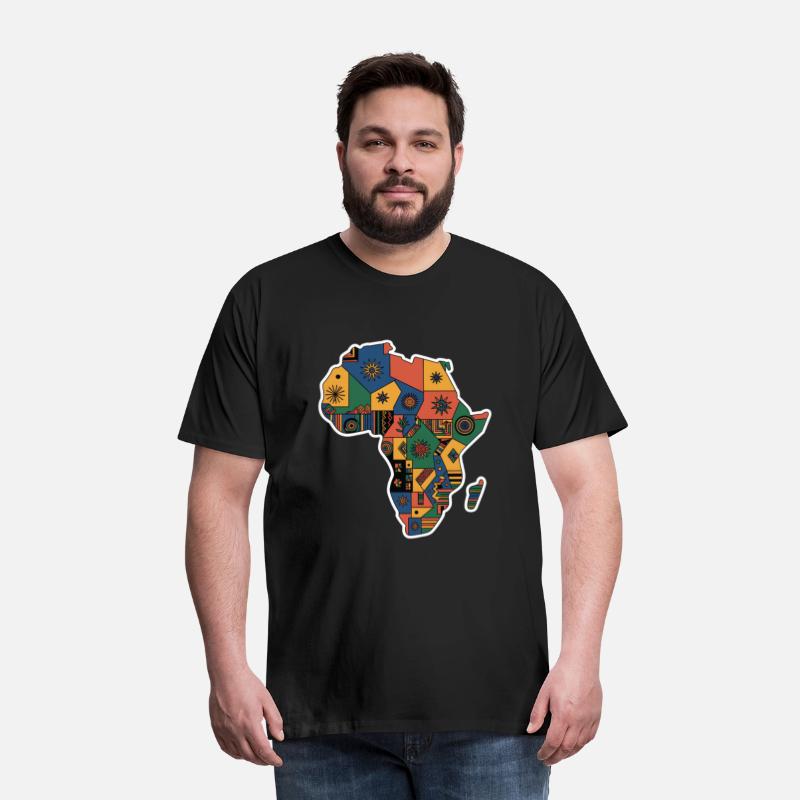 Colorful Map Of Africa