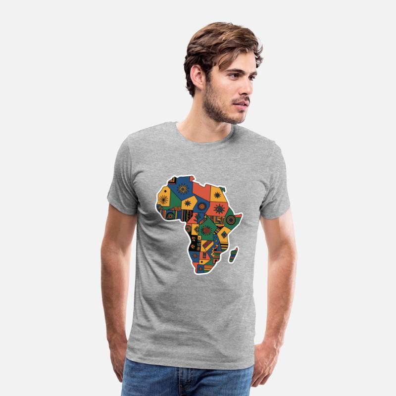 Colorful Map Of Africa