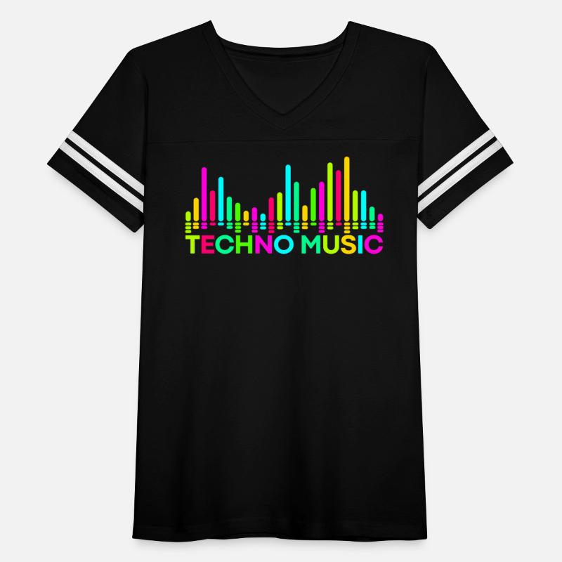 Colorful Techno Music Lover