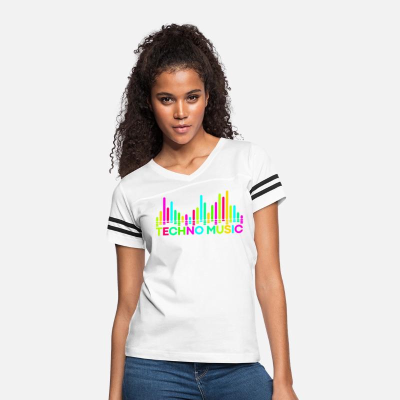 Colorful Techno Music Lover