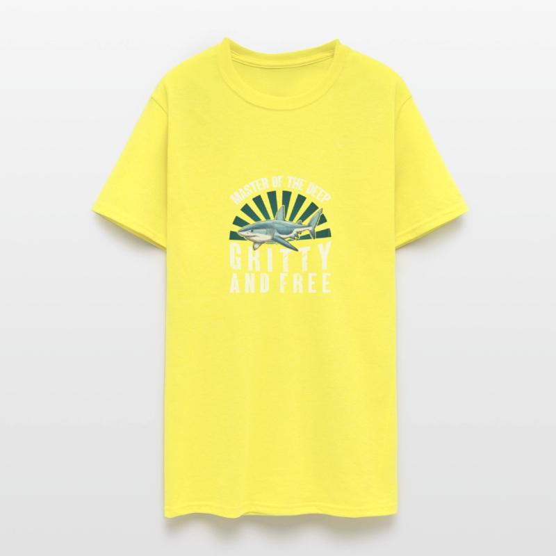 Comic Shark Underwater