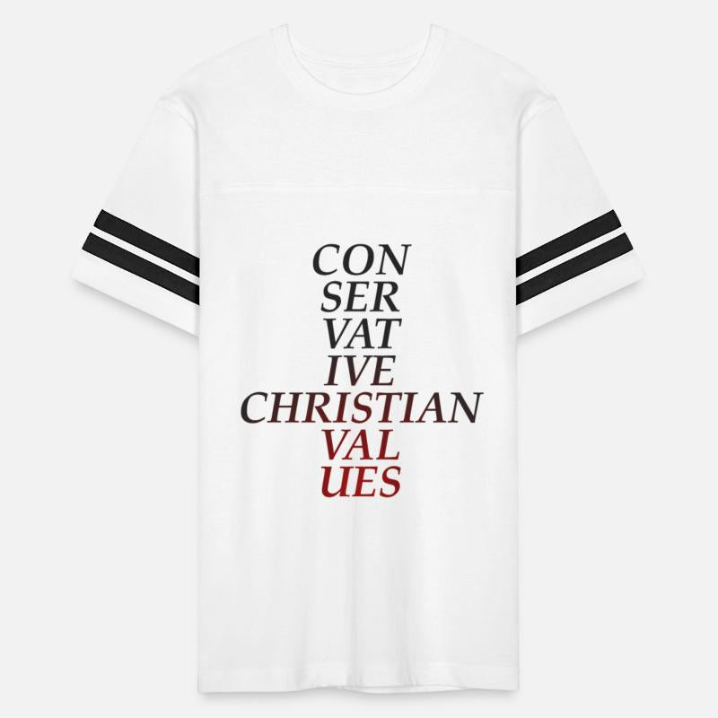 Conservative Christian Values (Red Tint)