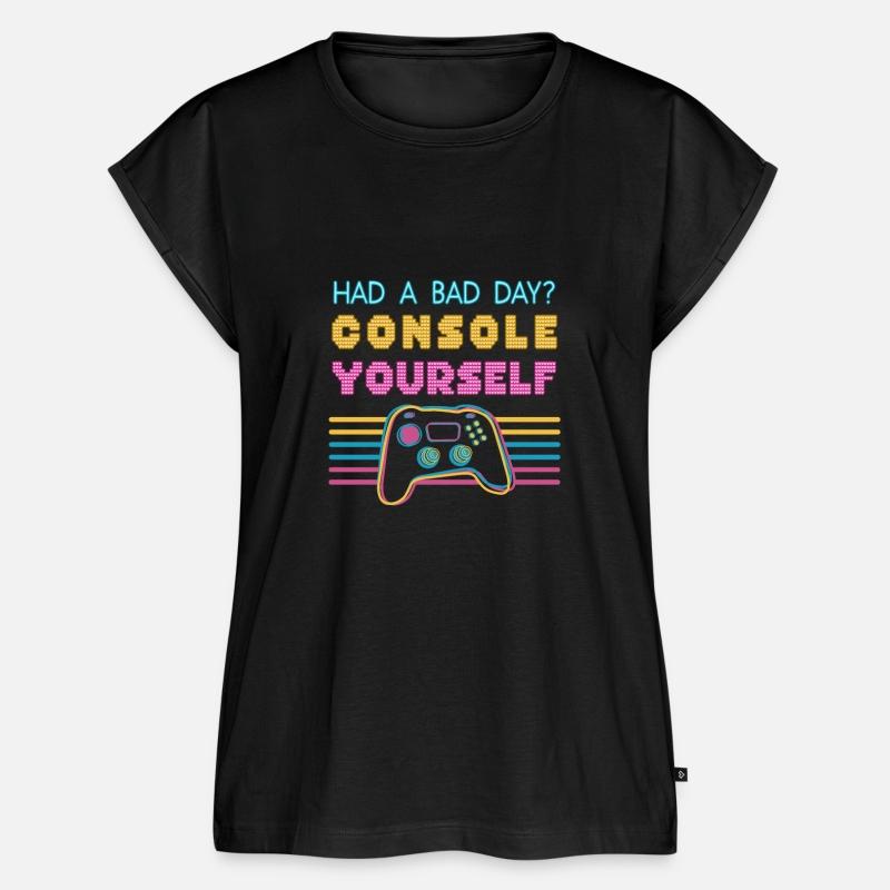 Console Yourself Funny Video Gamer Pun Youth