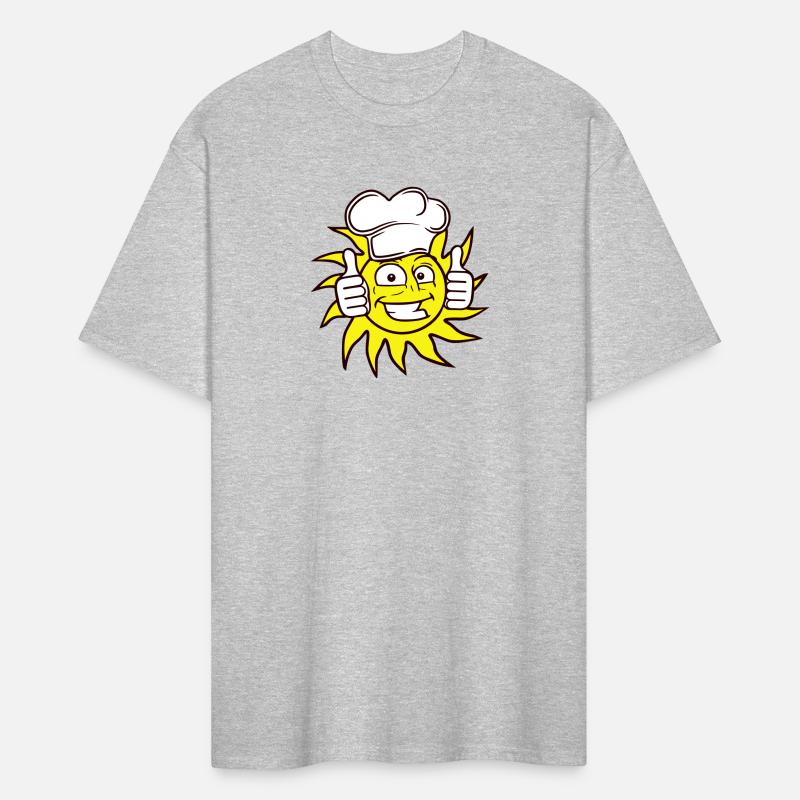 Cook Hat Sun Funny Happy Face Smile Thumbs Up Hand