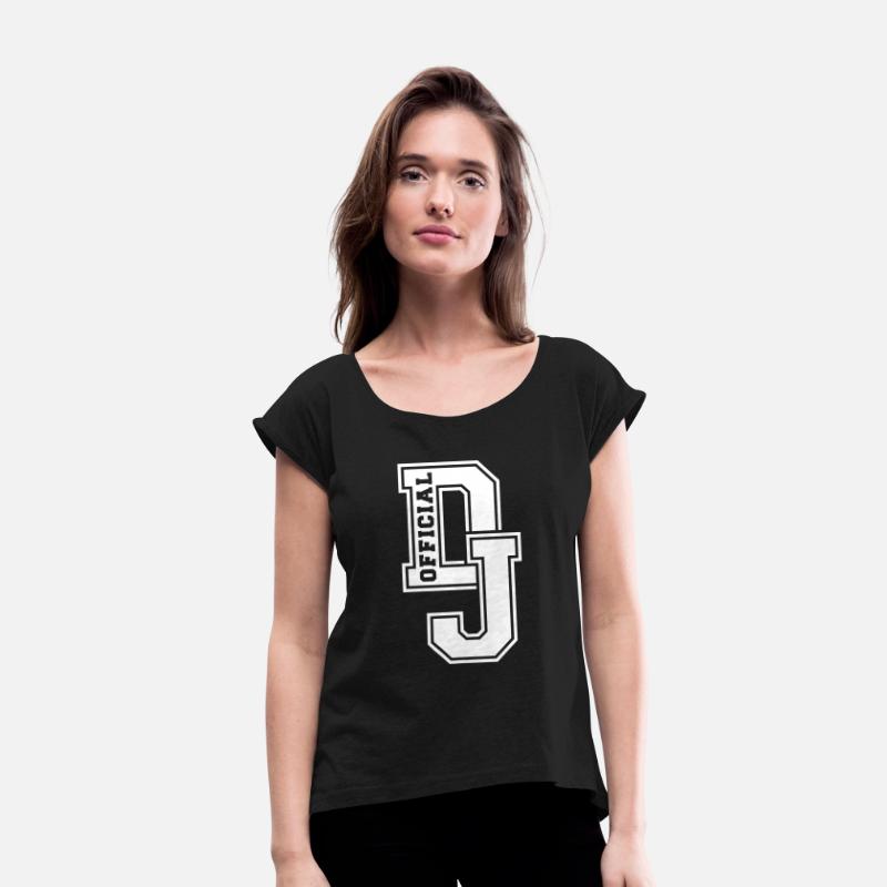 Cool Official DJ Club Music Party Text Lettering