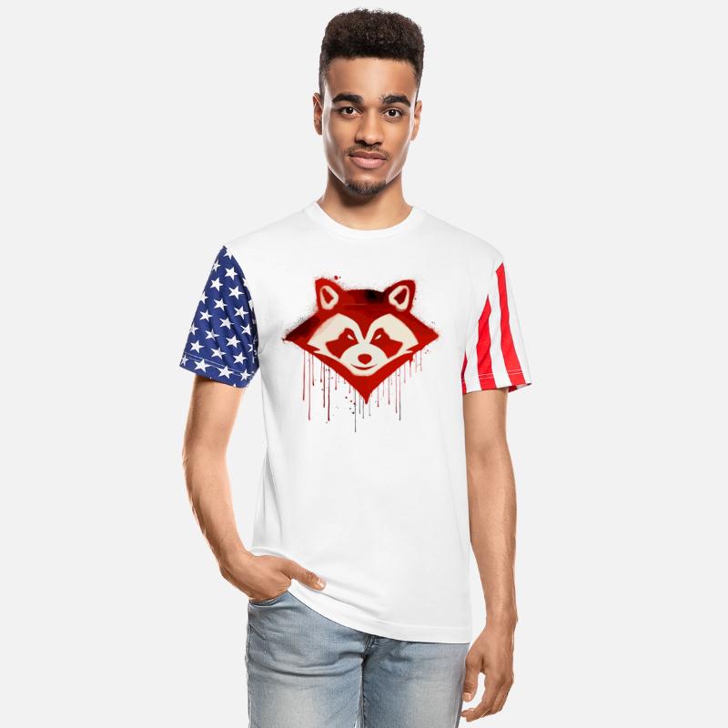 Cool raccoon street art