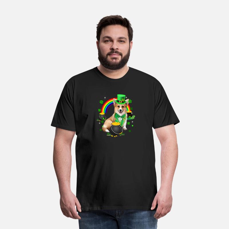 Corgi Leprechaun Shamrock St Patrick'S Day