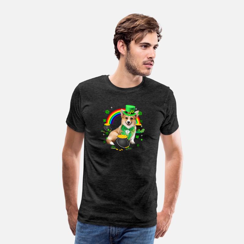 Corgi Leprechaun Shamrock St Patrick'S Day