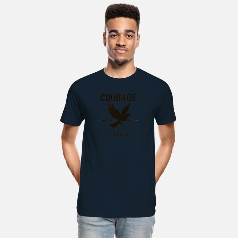 Courage and Peace Dove Graphic-Symbol of Strength