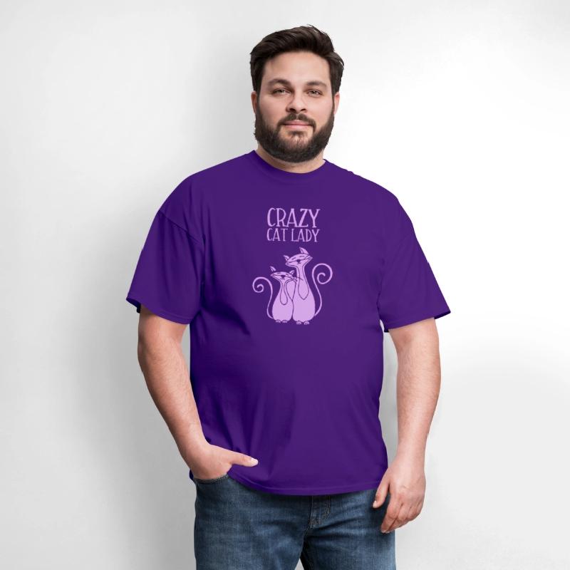Crazy Cat Lady For Cat Purple