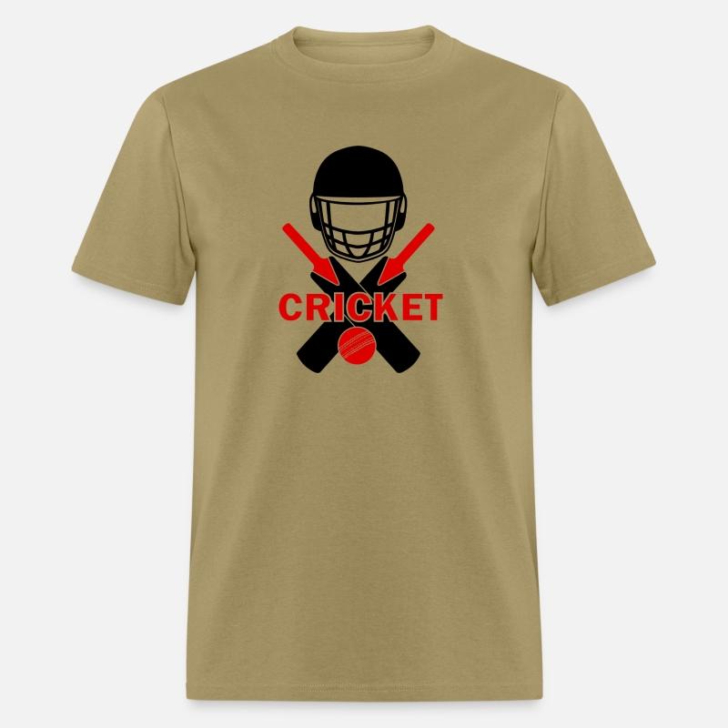 Cricket logo red black with helmet