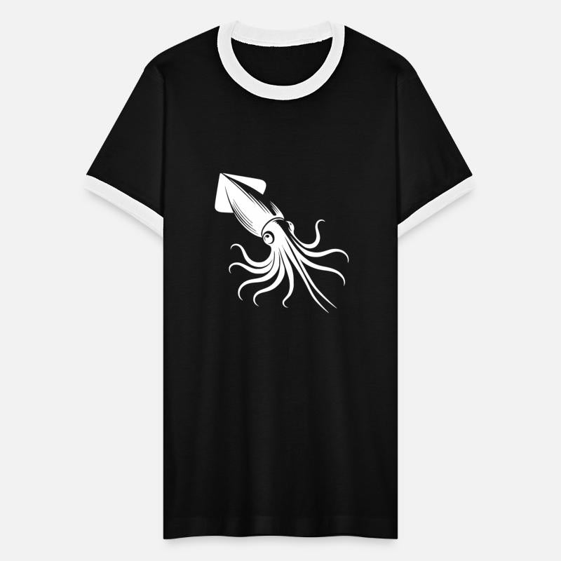 Cuddly Giant Dart Squid Tattoo Diver Style