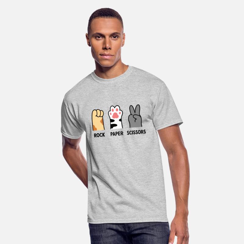 Cute Cat Paw Rock Paper Scissors