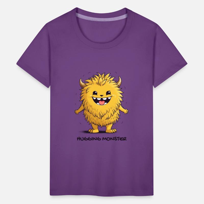 Cute Fluffy Hugging Monster