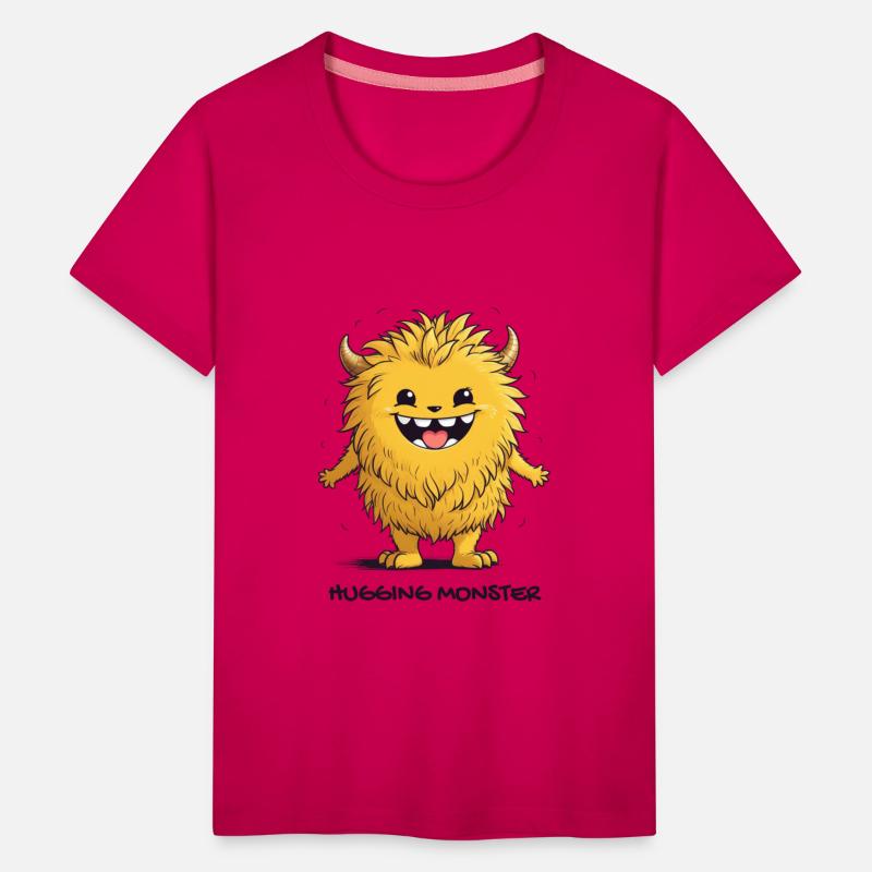 Cute Fluffy Hugging Monster