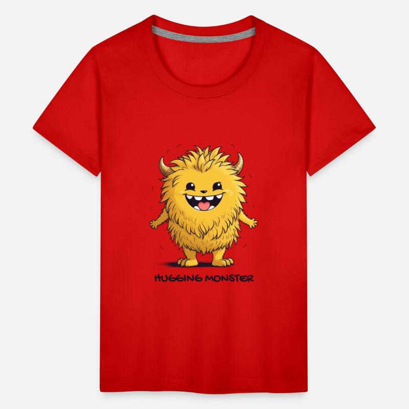 Cute Fluffy Hugging Monster