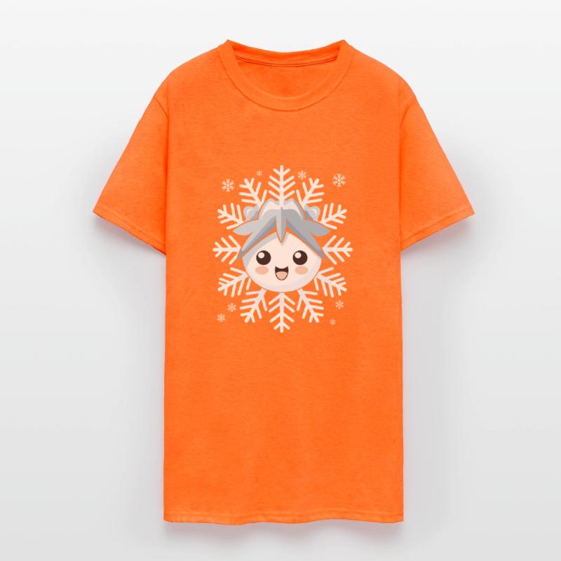 Cute Funny Snowflake Snow Winter Kawaii Gift