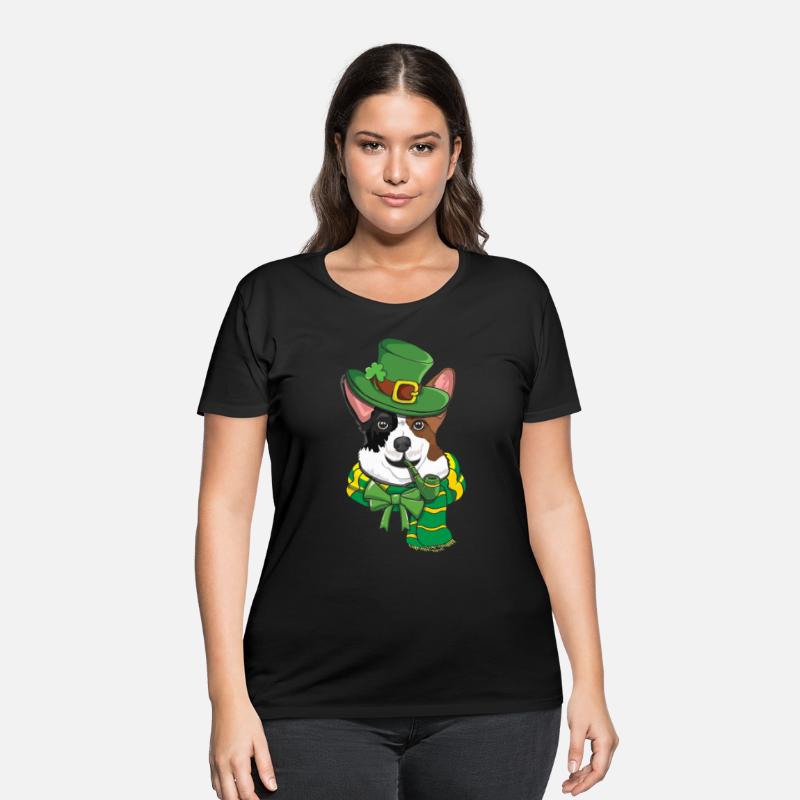 Cute Irish Corgi Happy Saint Patrick Day
