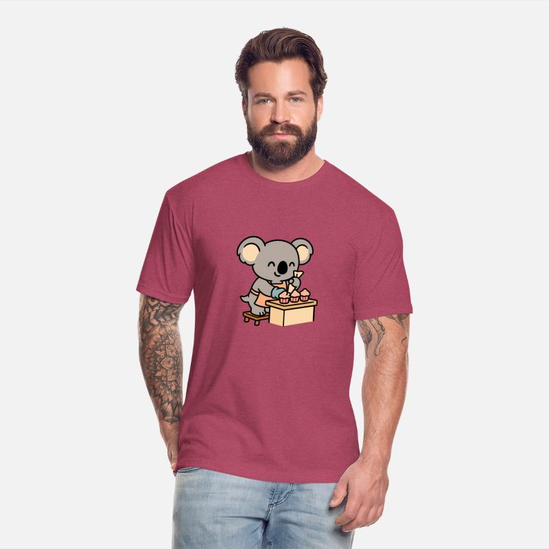 Cute Koala Decorating Cupcakes