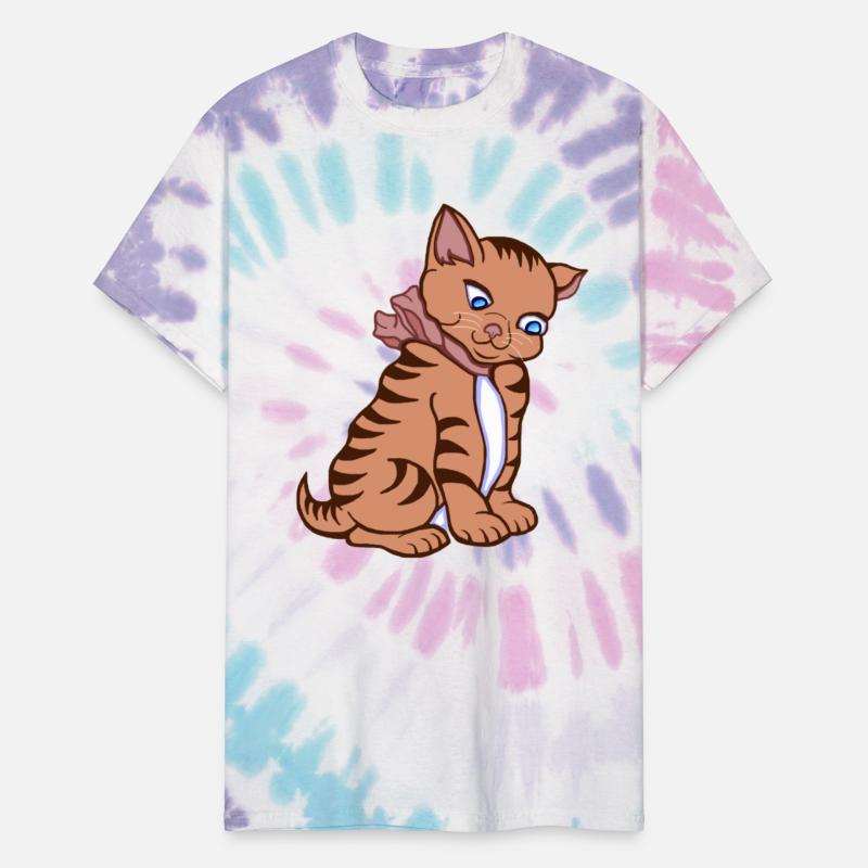 Cute Orange Tabby Kitten with Bow