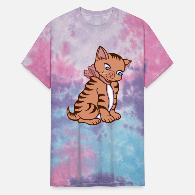 Cute Orange Tabby Kitten with Bow