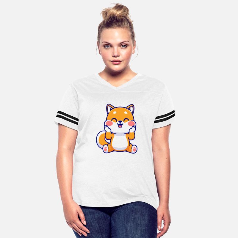 Cute Shiba Inu Dog With Lovely Cheek