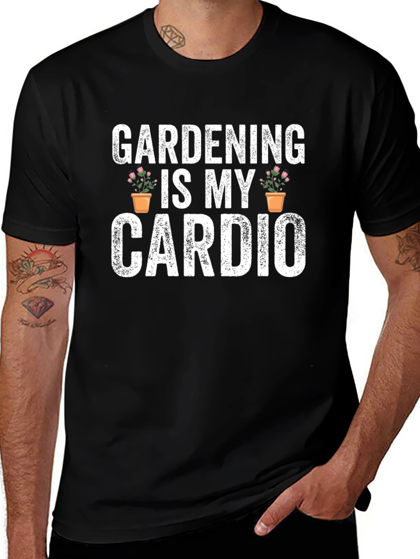 Gardening Is My Cardio Graphic T-Shirt