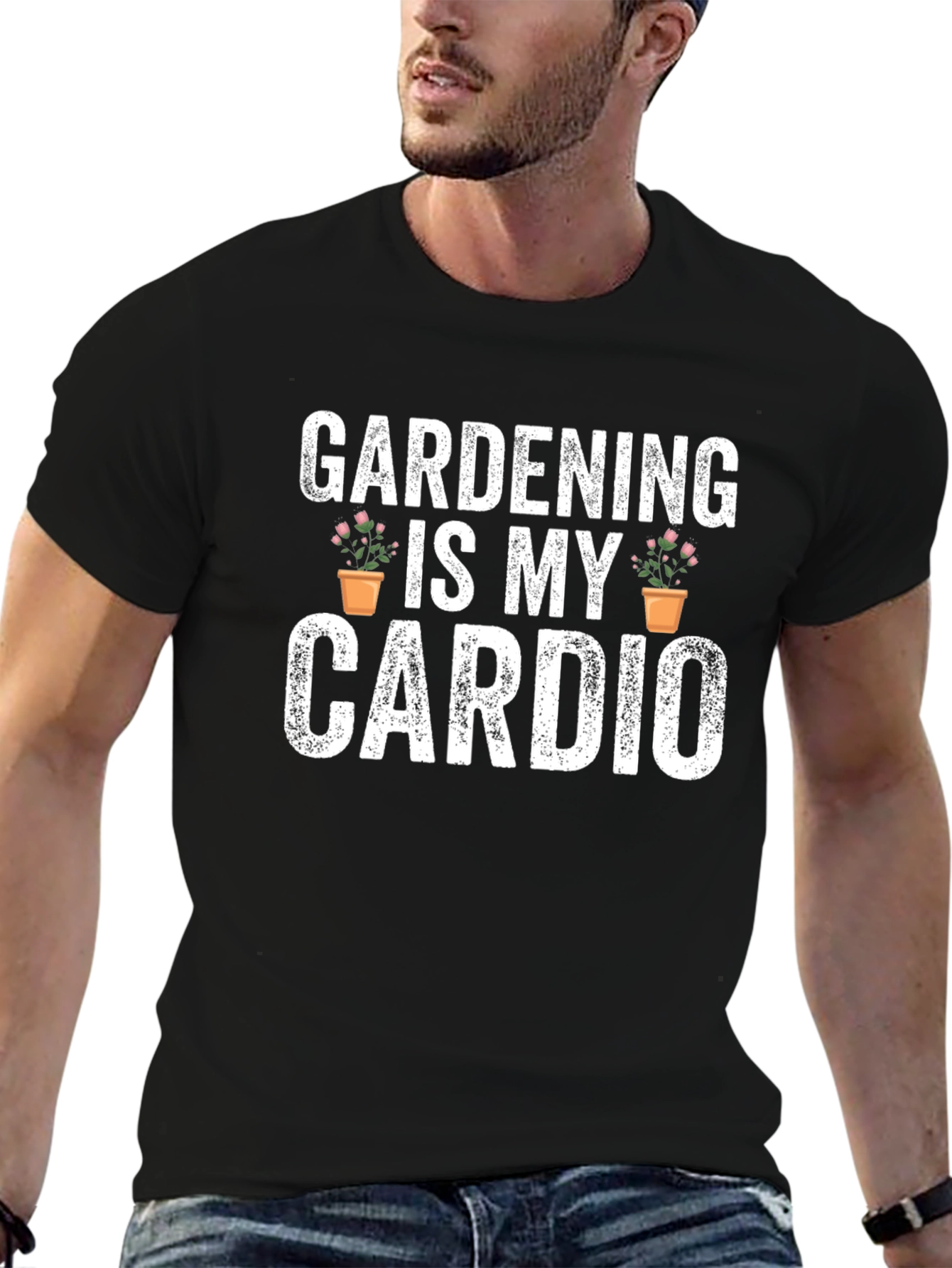 Gardening Is My Cardio Graphic T-Shirt