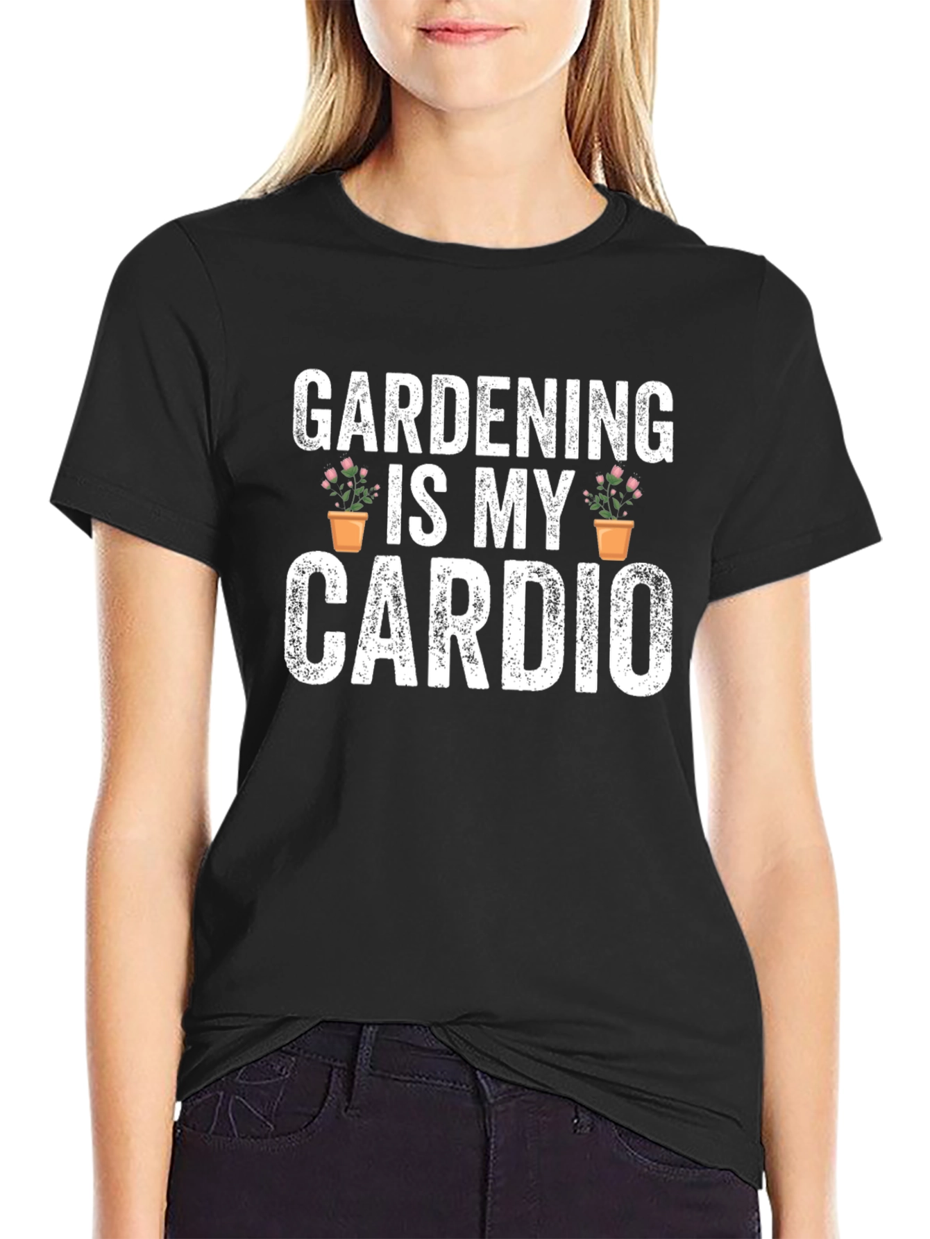 Gardening Is My Cardio Graphic T-Shirt