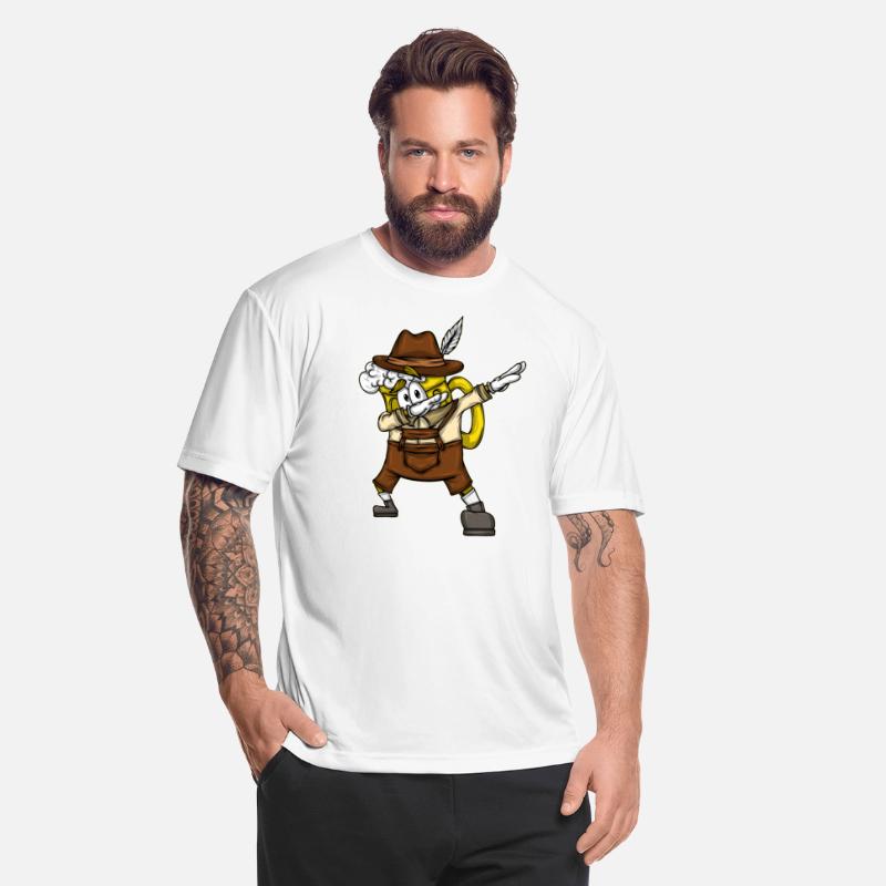 Dabbing Beer Mug Bavarian Leather Trousers Beer