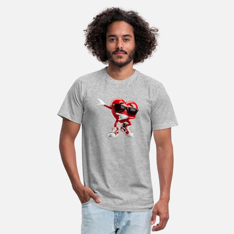 dabbing heart valentine post dance