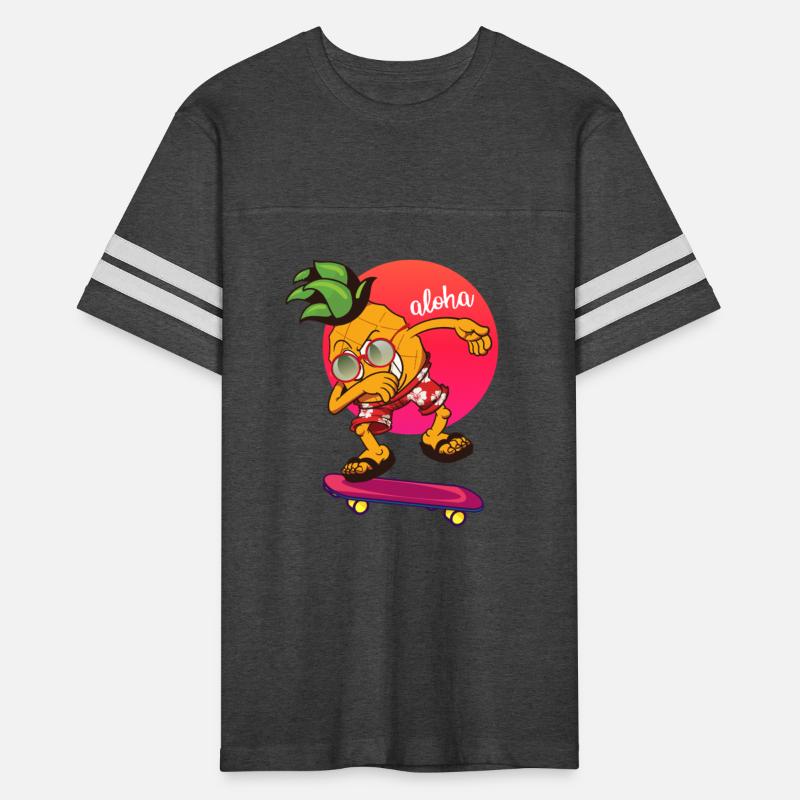 Dabbing Pineapple in Sunglasses Palms Aloha