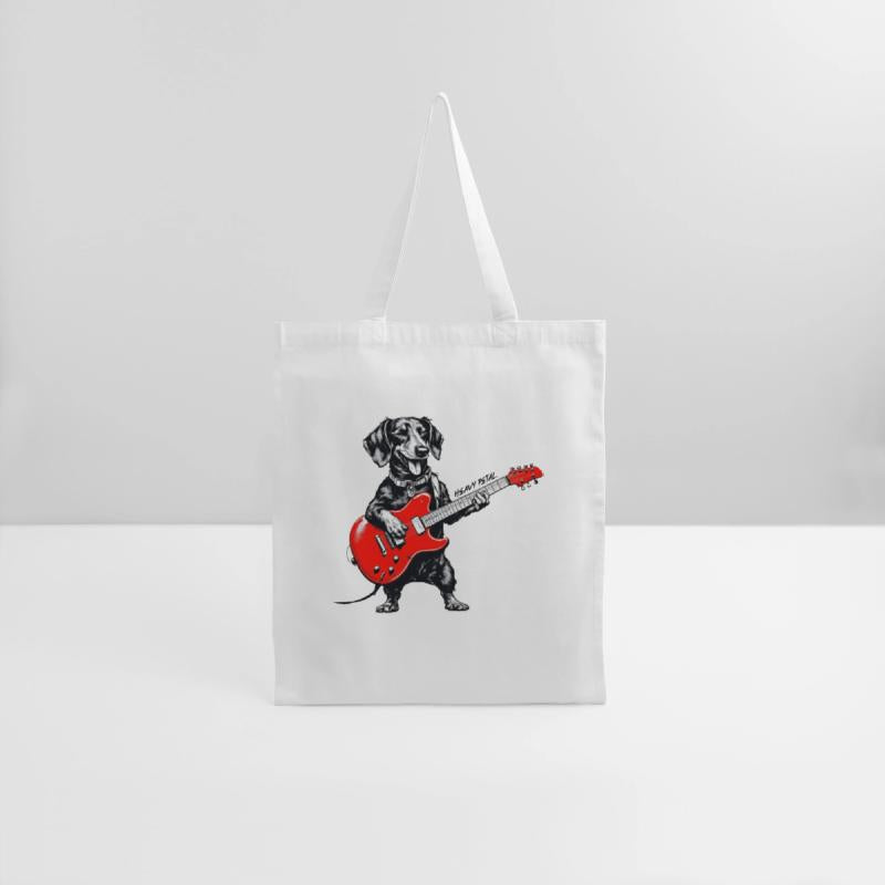 Dachshund Playing Guitar Funny Rock and Roll Dog