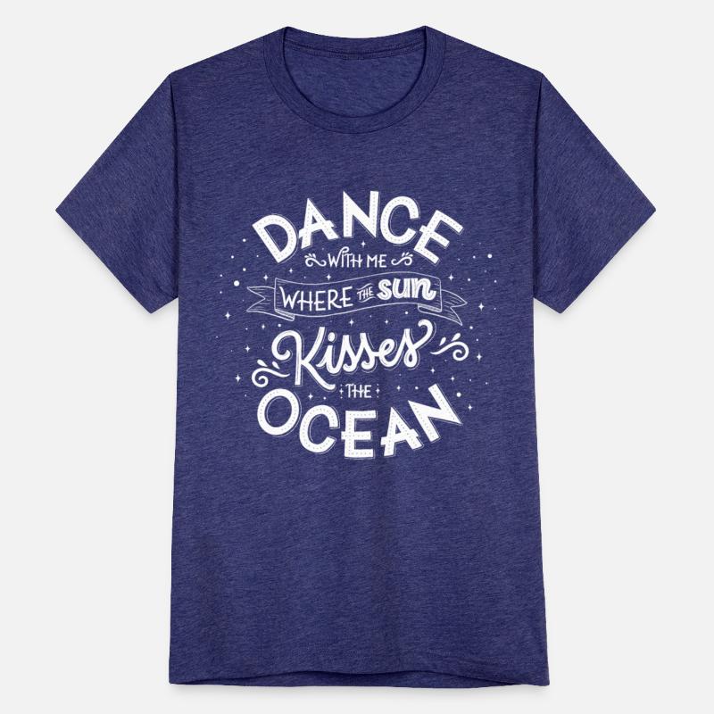 Dance with me where the sun kisses the ocean