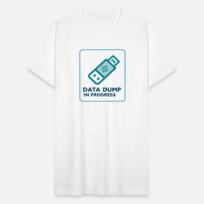 Data Dump In Progress USB Drive 2000s