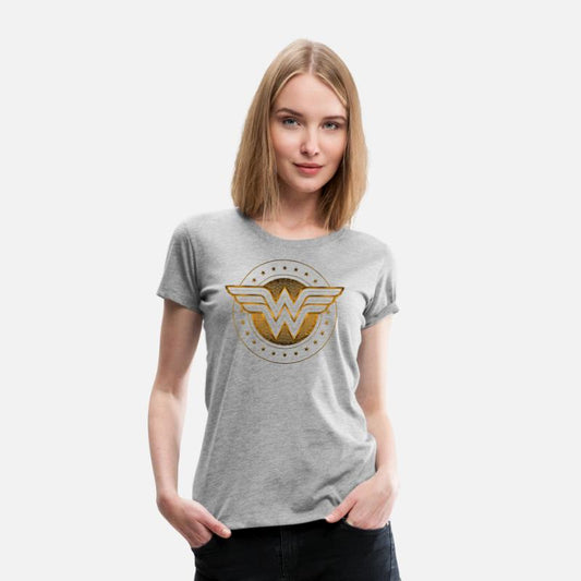 DC Comics Wonder Woman Classic Logo Gold