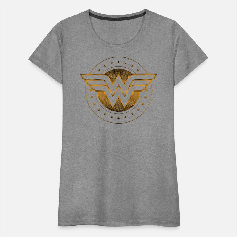 DC Comics Wonder Woman Classic Logo Gold