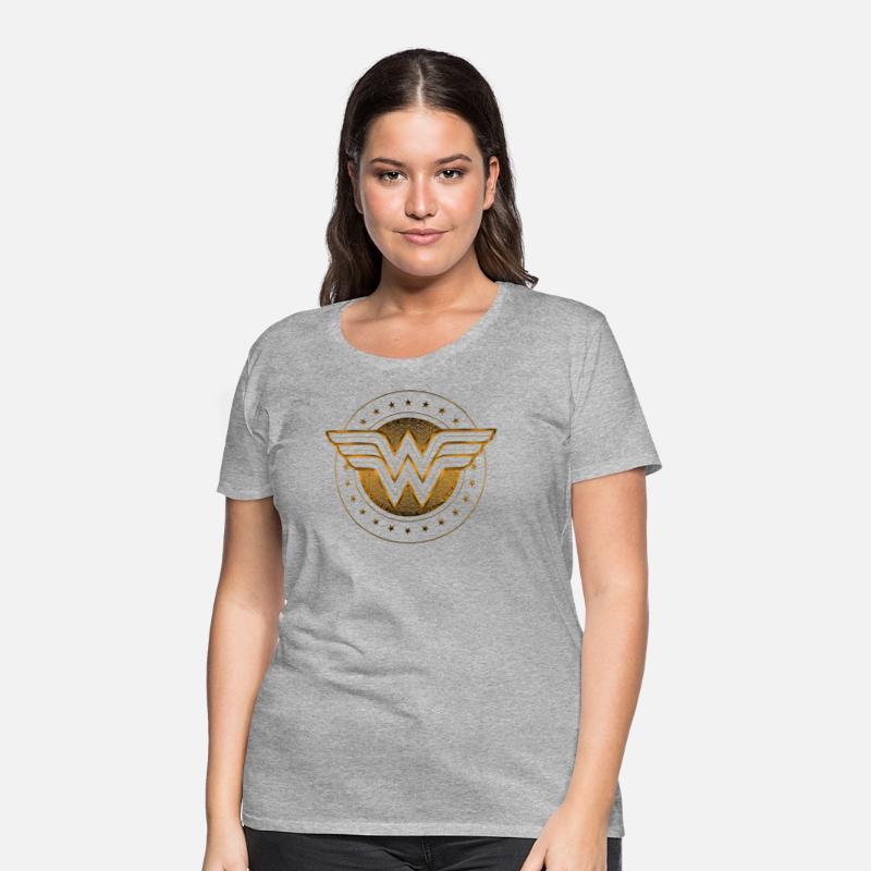 DC Comics Wonder Woman Classic Logo Gold