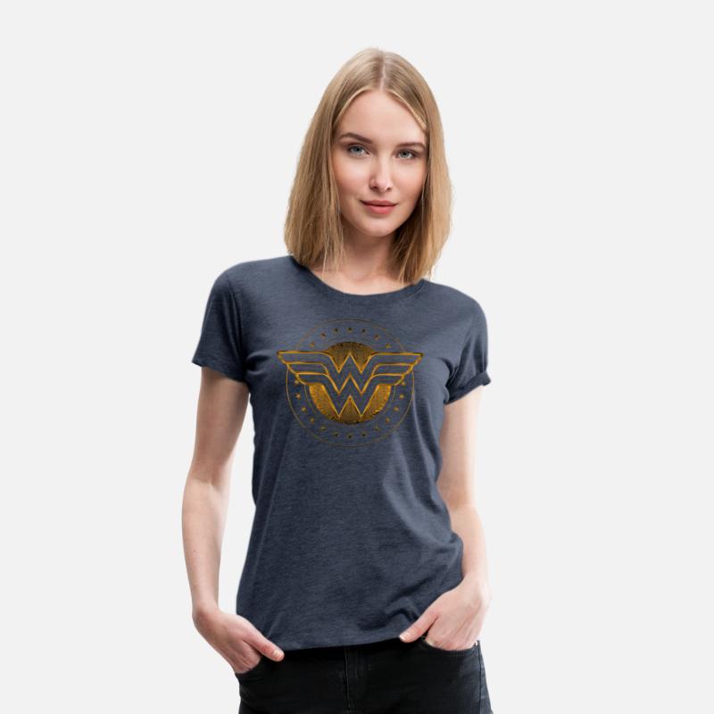 DC Comics Wonder Woman Classic Logo Gold