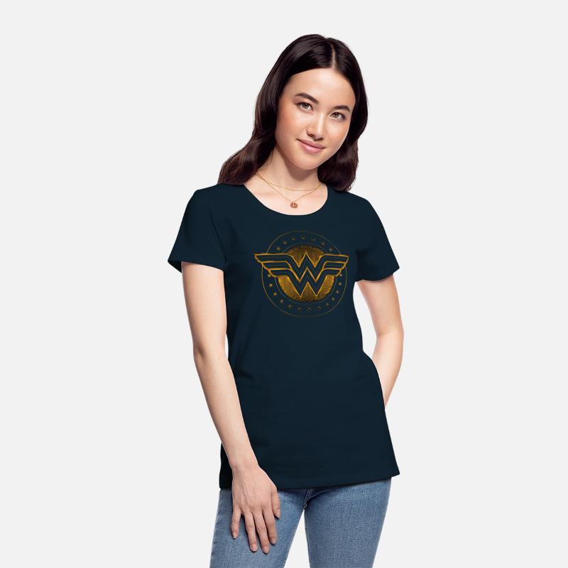 DC Comics Wonder Woman Classic Logo Gold