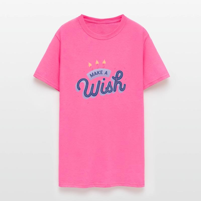 Decorative Make a Wish Lettering