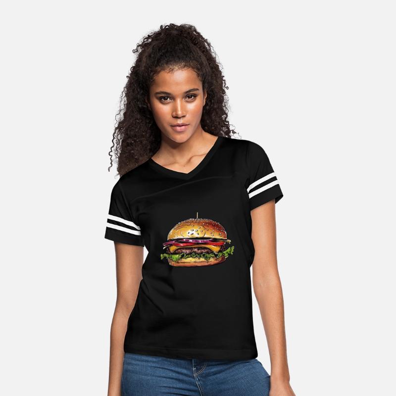 Delicious Cheeseburger Illustration