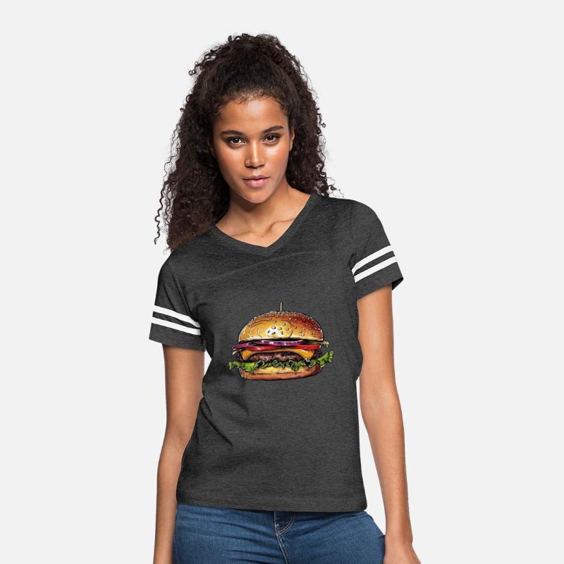 Delicious Cheeseburger Illustration