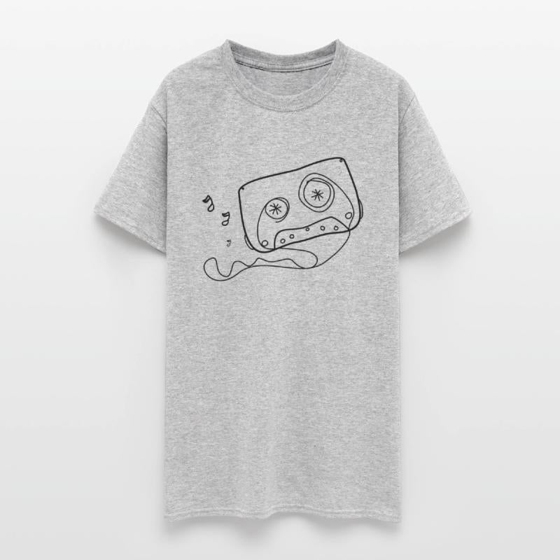 dented tape cassette